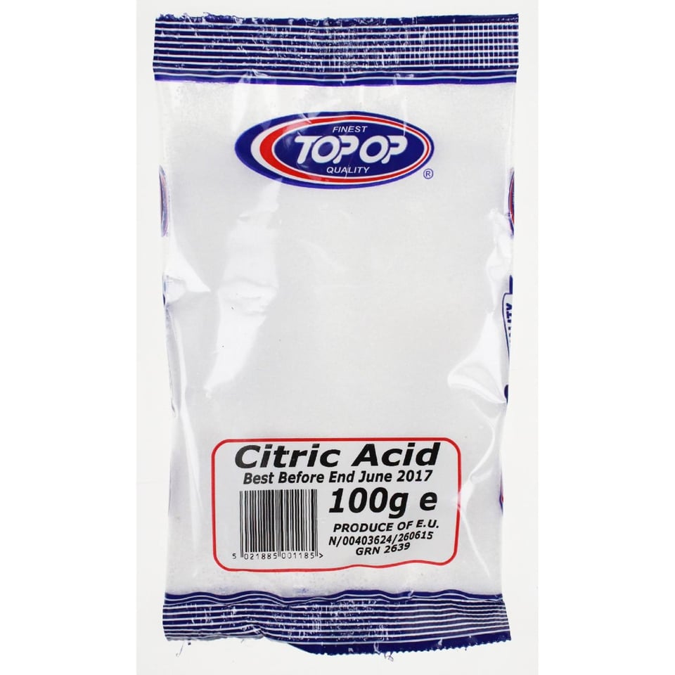 Top Op Citric Acid Powder 100Gr