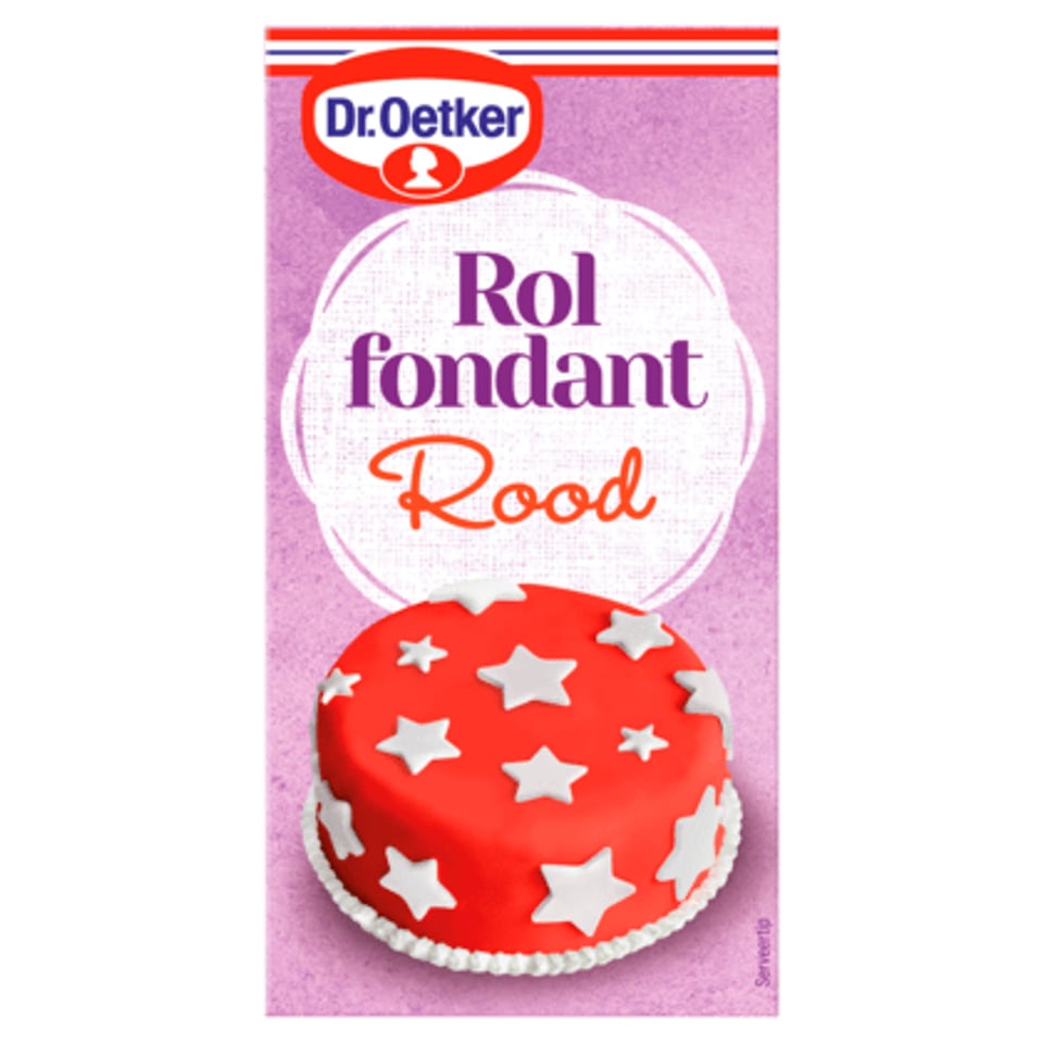 Dr. Oetker Rolfondant Rood