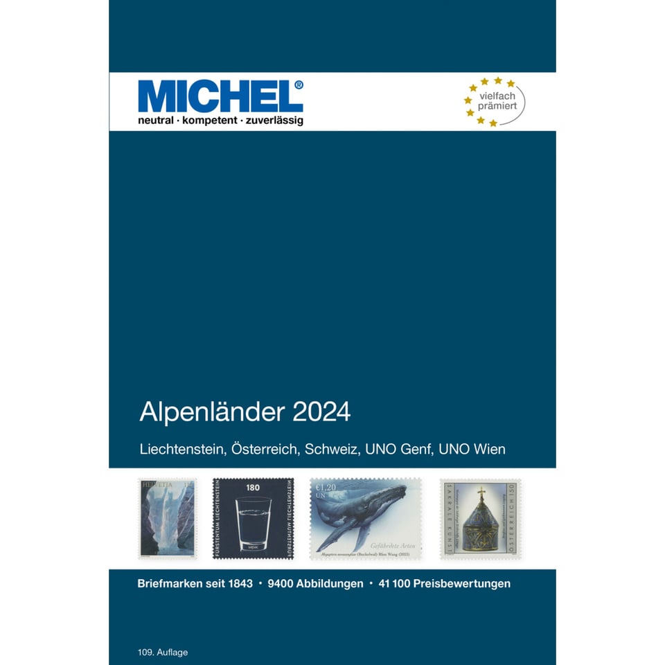 Europa-Katalog Band 1 Alpenländer 2024