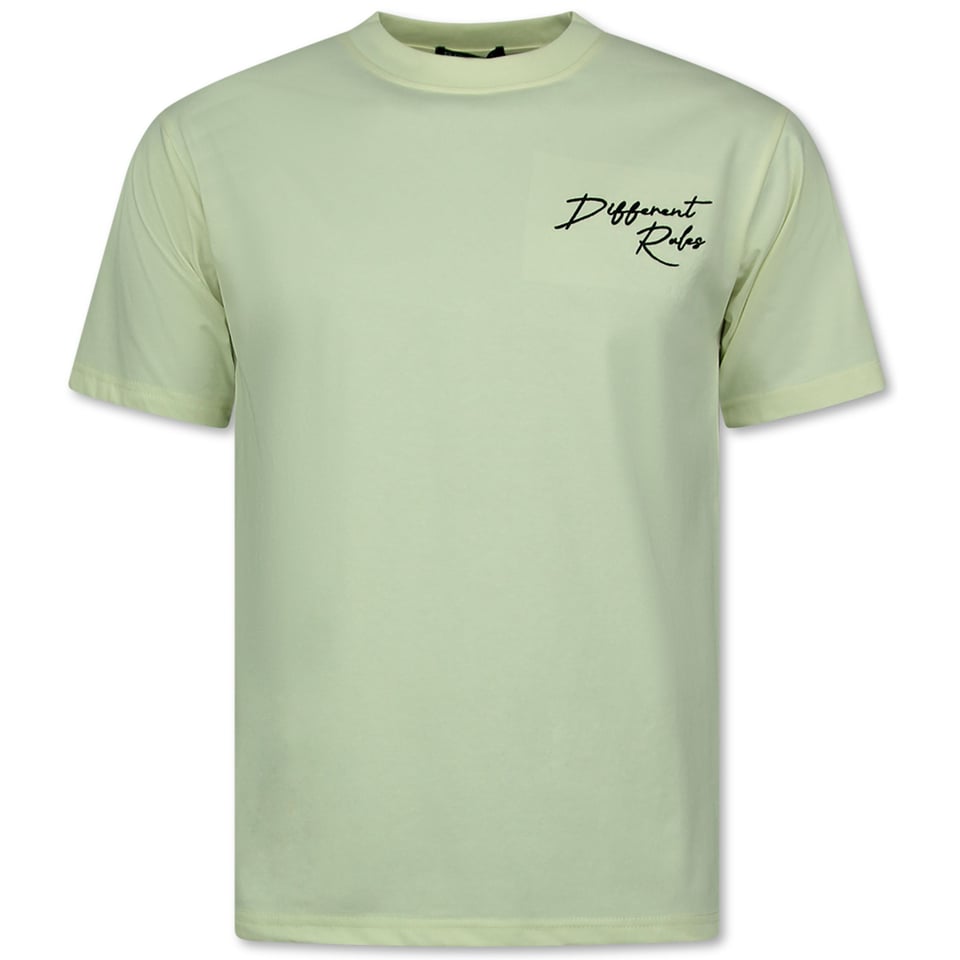 T Shirt Heren Met Print - Oversized T Shirt Heren - Tshirts Heren Grappig - Funny Shirt - 689 - Geel