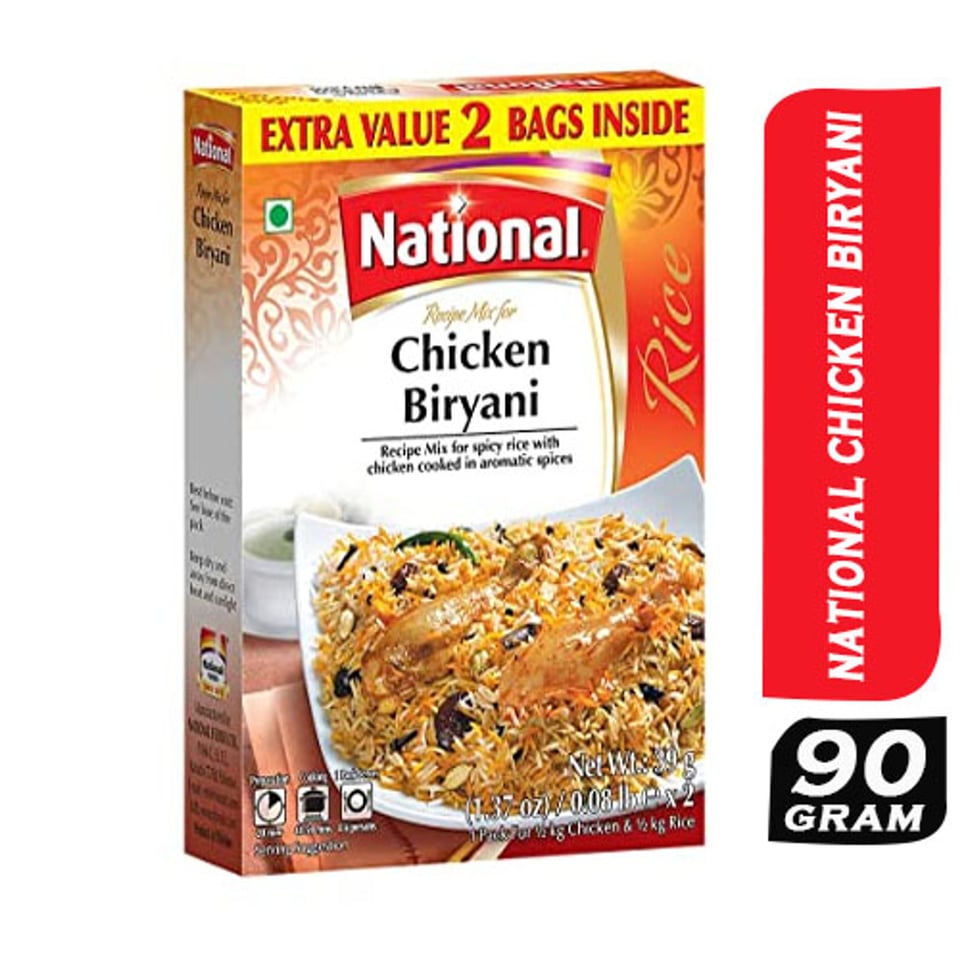 National Chicken Biryani 78 Grams