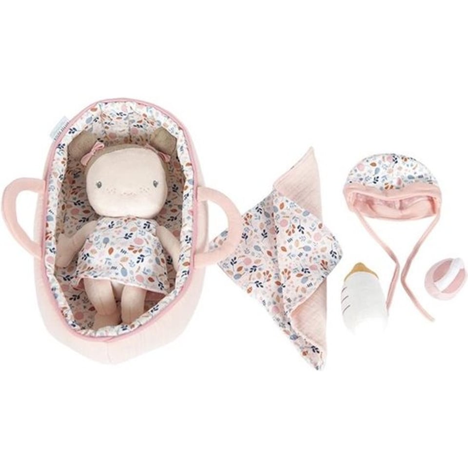Little Dutch Knuffelbabypop Rosa + Accessoires