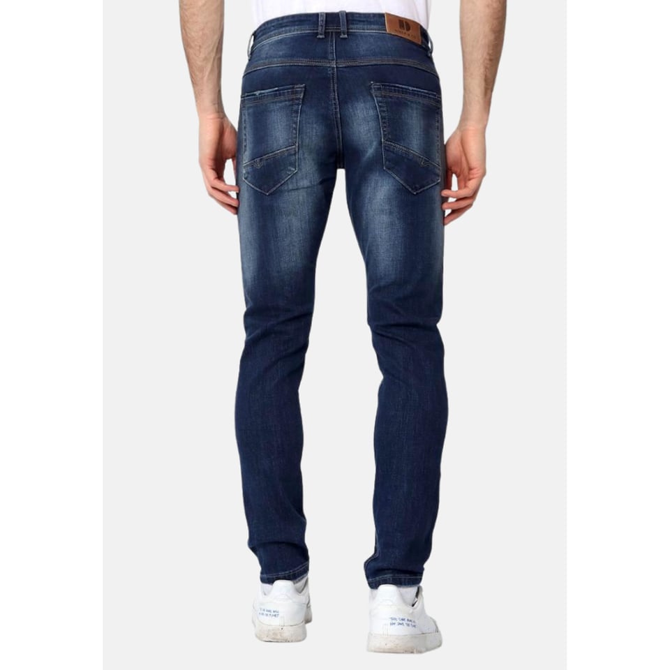 Super Stretch Jeans Heren - D-3178 - Blauw