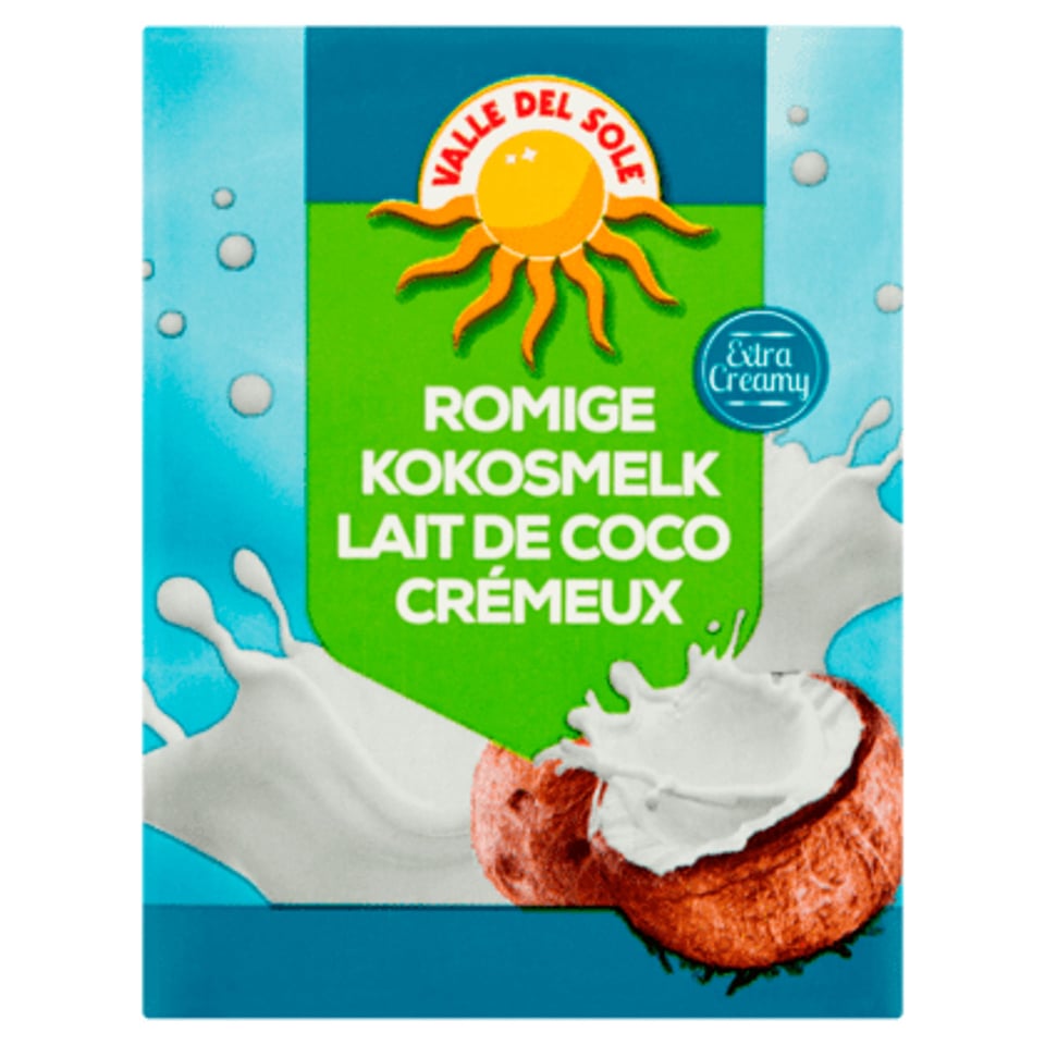 Valle Del Sole Romige Kokosmelk 17%