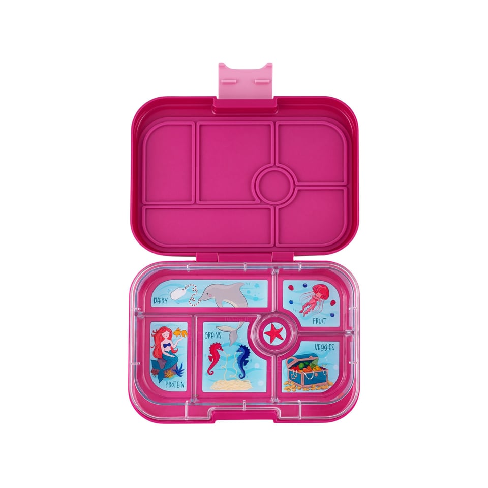 Yumbox Original 6 Vakken Malibu Purple / Mermaid - Paars