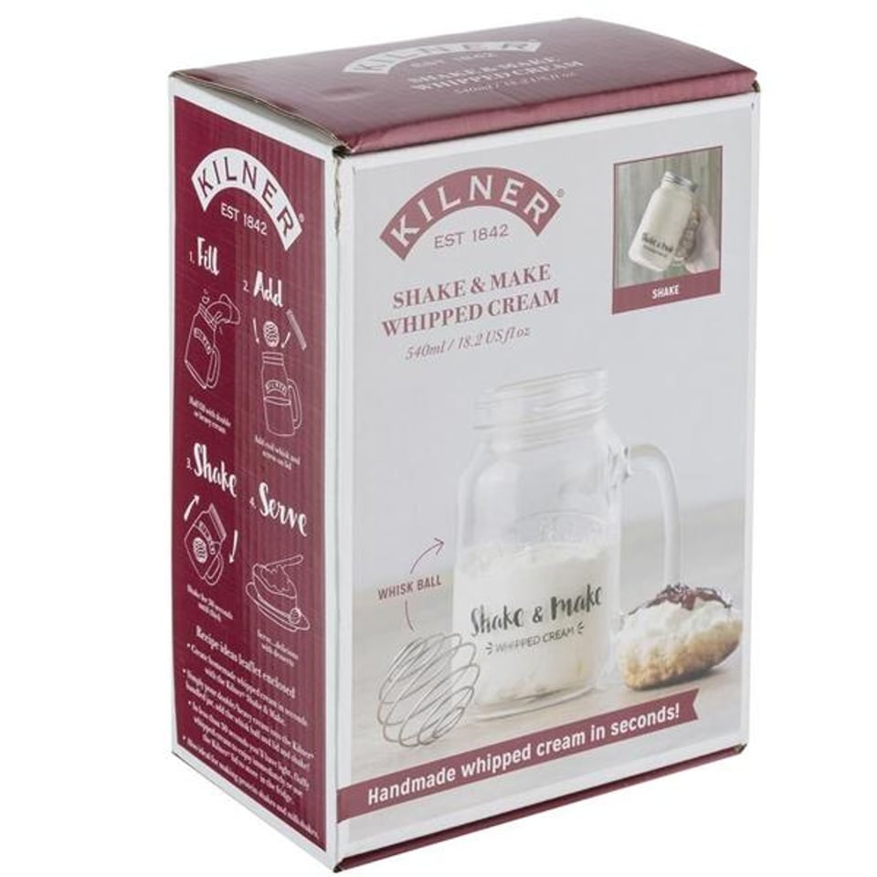 Kilner Shake and Make Set Slagroom