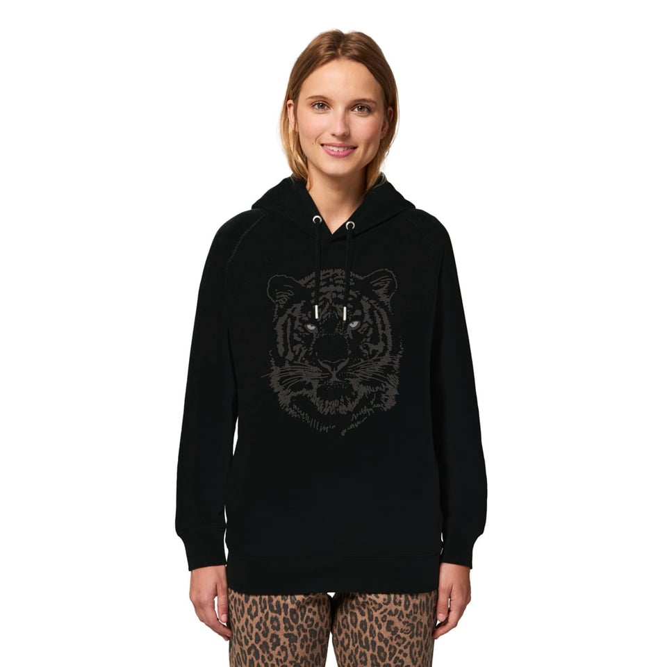 Black Tiger Hoodie