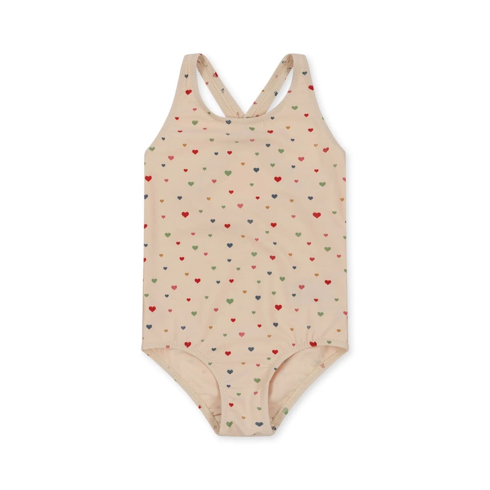 Konges Slojd Manuca Basic Badpak Multi Hearts