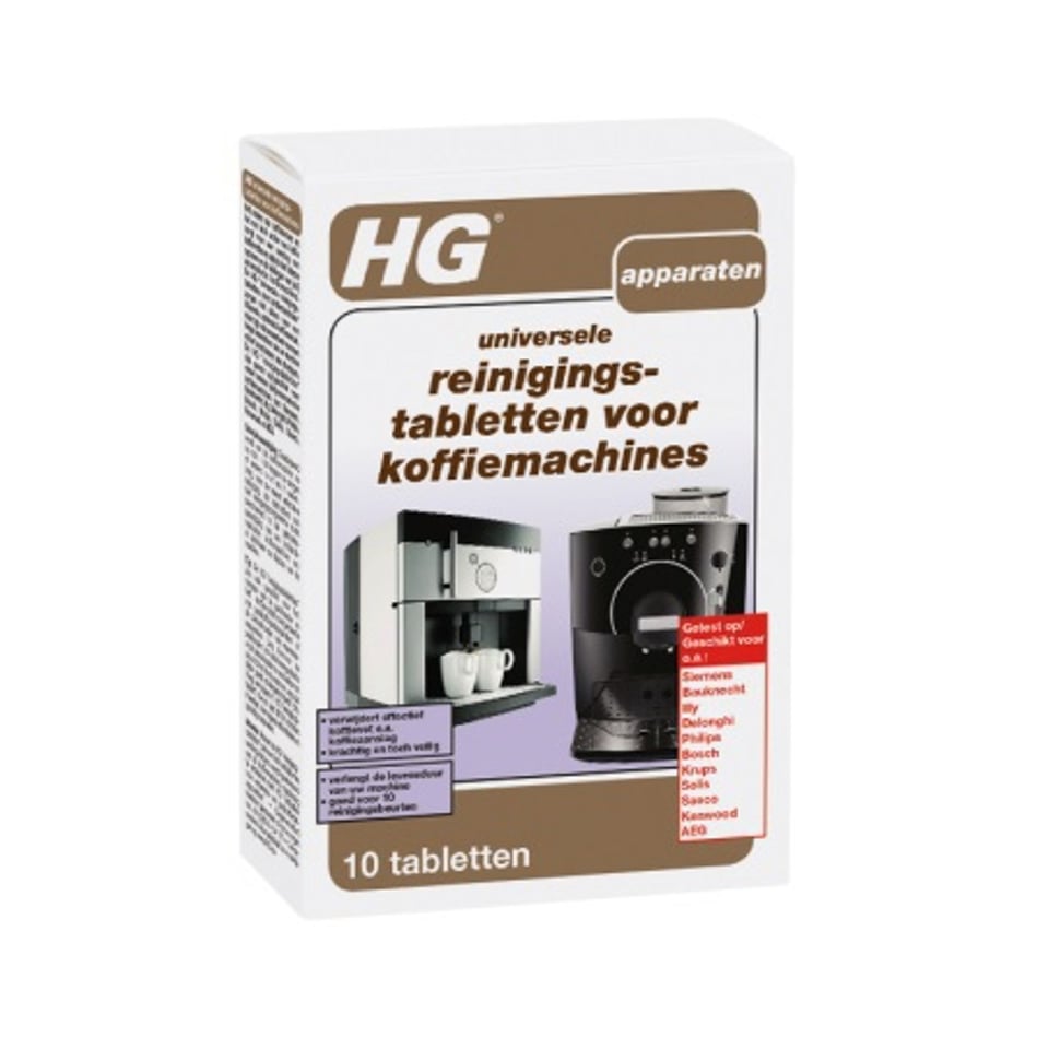 Hg Kofiemachine Reinigtablet 10st