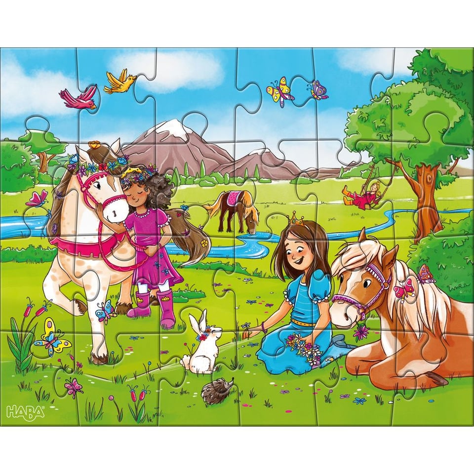 3 Haba Puzzels 'Paardenvriendinnen'