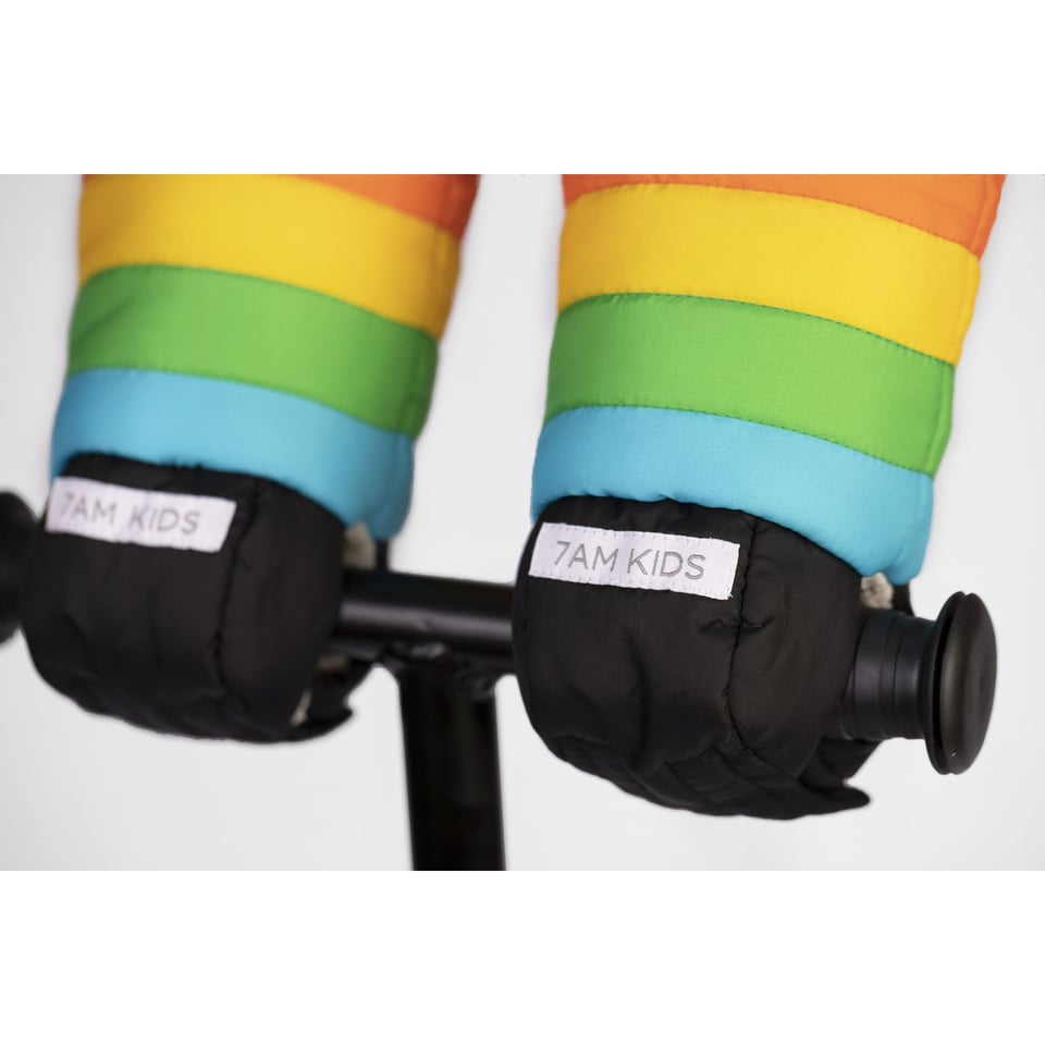 Warmmuffs Step Moffen - Regenboog