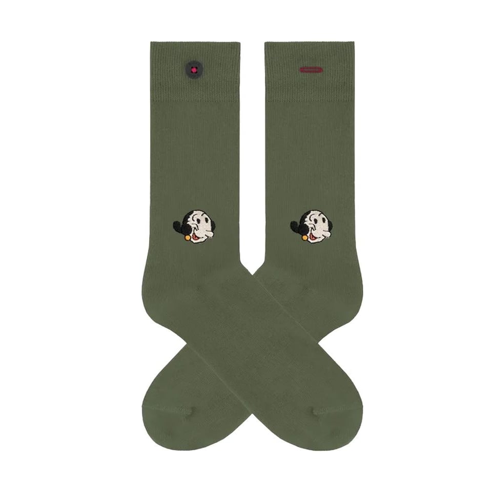 Socks Olive