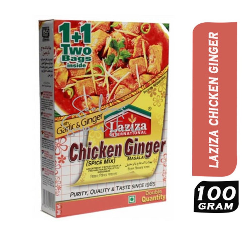 Laziza Chicken Ginger Masala 100 Grams