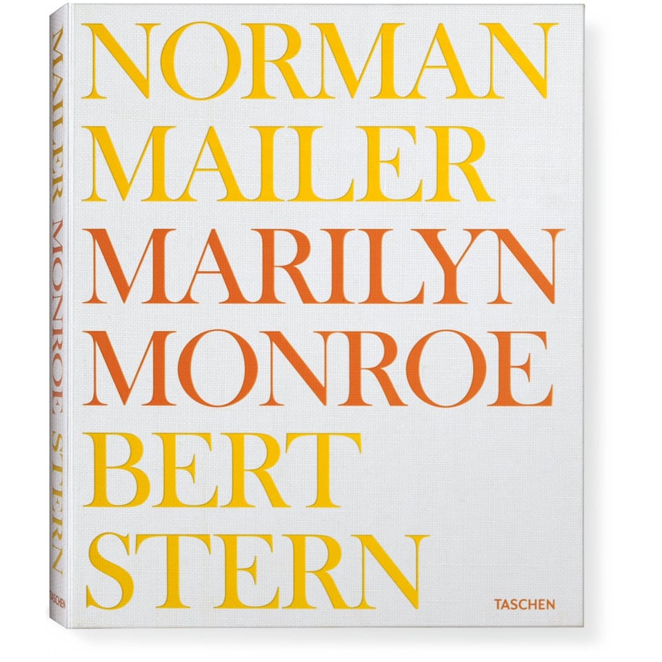 Marilyn Monroe - Norman Mailer & Bert Stern - white