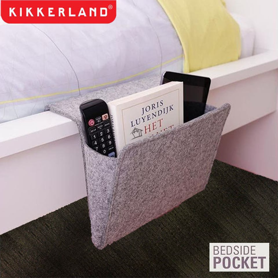 Bedside Pocket - Grey