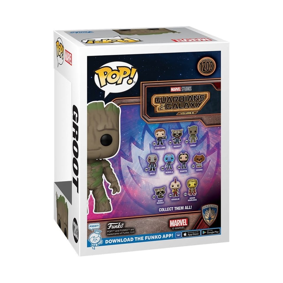Pop! Marvel 1203 Guardians of the Galaxy Vol. 3 - Groot