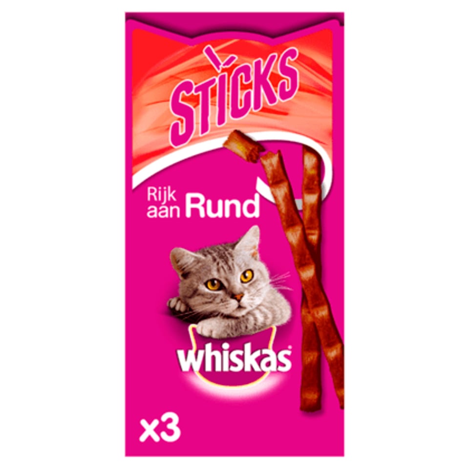 Whiskas Kat Sticks Rund