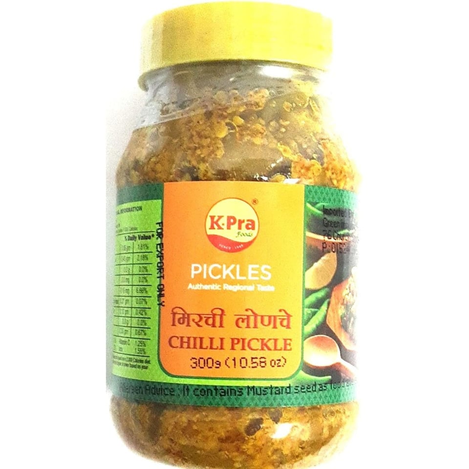 K Pra Chilli Pickle 300Gr