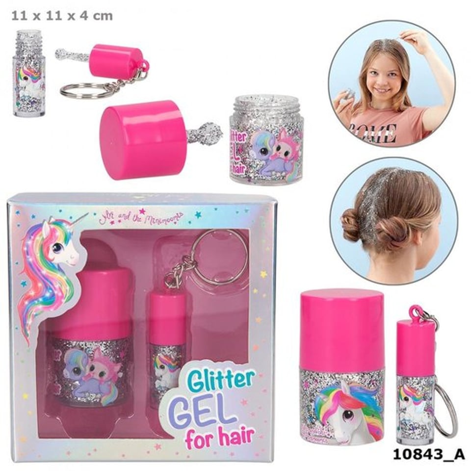 Ylvi & the Minimoomis Geschenkbox Glitter Haargel