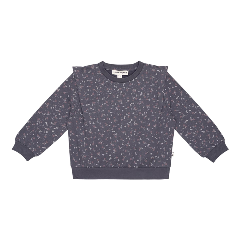 House of Jamie Shoulder Sweater Stardust Golden Floral