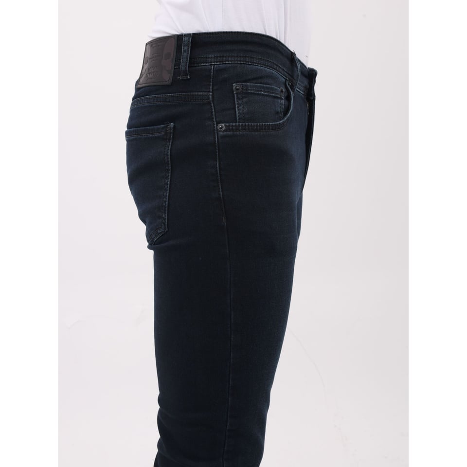 Spijkerbroek Heren Volwassenen - Heren Jeans Regular Fit Stretch - MM-R-14 - Donker Blauw