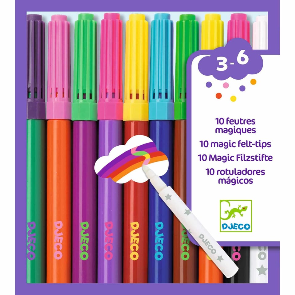 Djeco 10 Magische Stiften