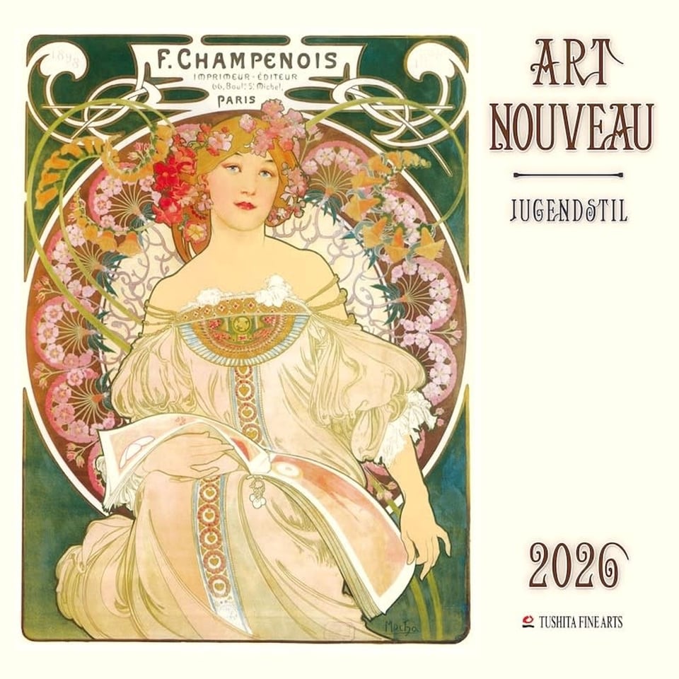 Art Nouveau - Jugendstil Kalender 2026