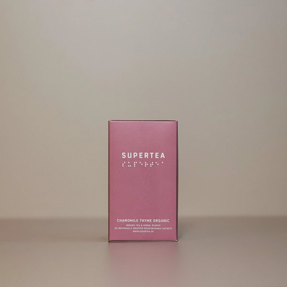Chamomile Thyme Organic SUPERTEA (30g)