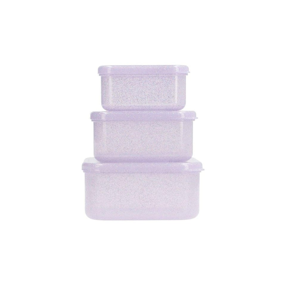 Tutete 3 in 1 Glitter Lilac Lunchboxen