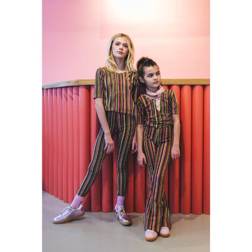 Jacky Sue Jacky Flared Pants Funky Stripe