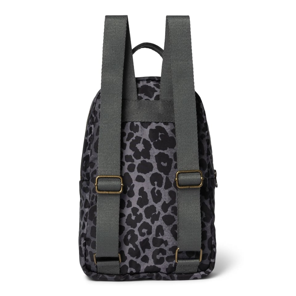 Antra Leopard Puffy Mini Backpack