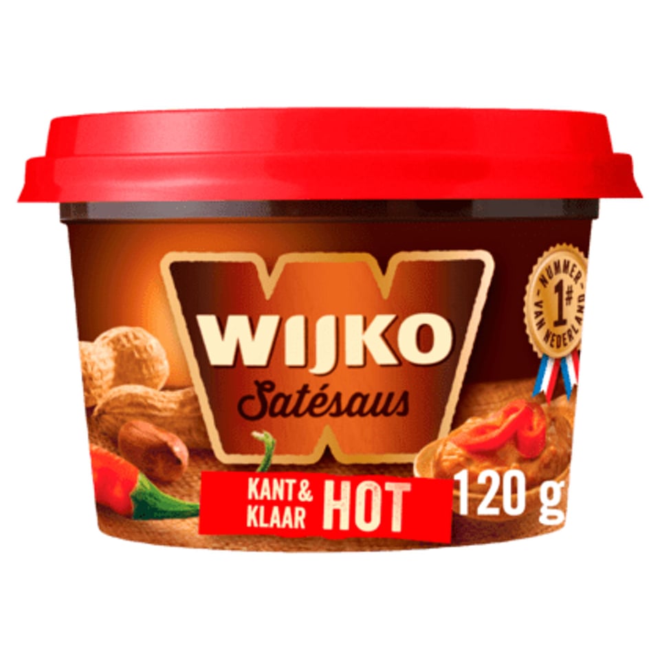 Wijko Satésaus Hot Kant en Klaar