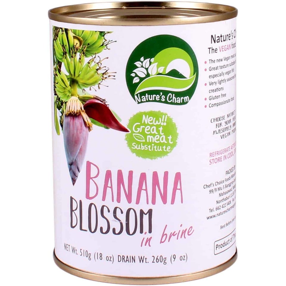 Nature's Charm Banana Blossom in Brine 510g *THT 04.04.2025*