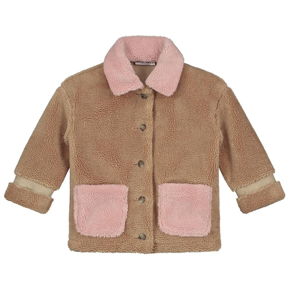 Daily Brat - Parker teddy jacket camel