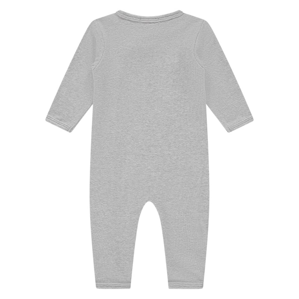 A Tiny Story Baby Suit Light Grey Melange