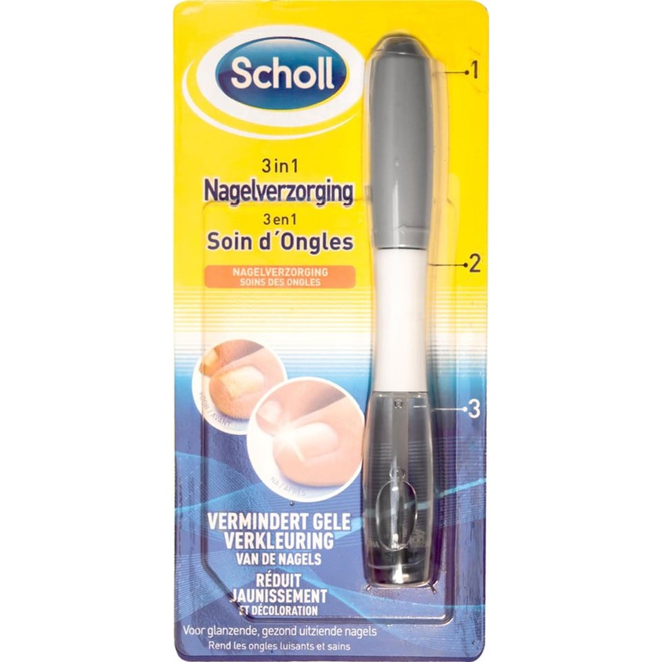 Scholl Nagelverzorging 3 in 1 - 1 Stuk