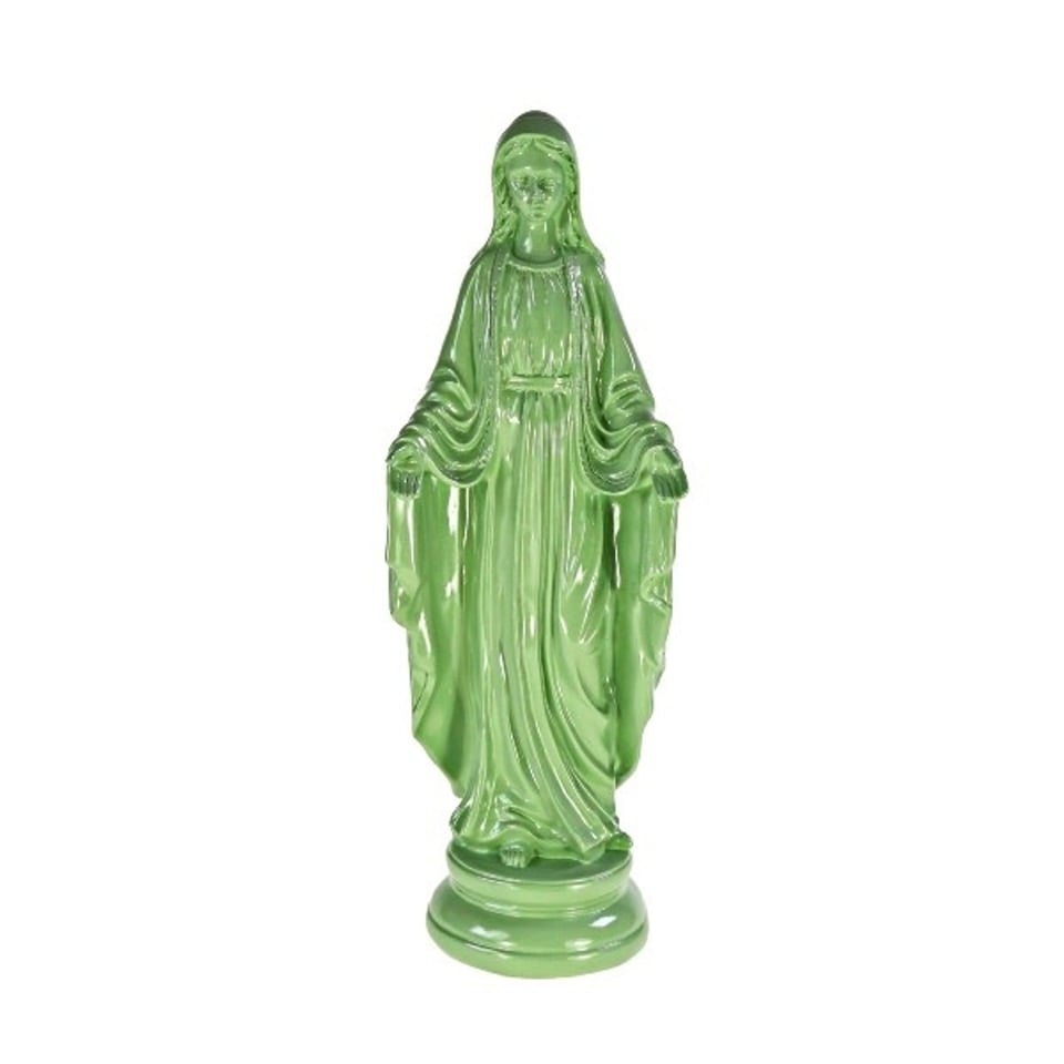 Beeld Madonna Kunststof 12x33cm in 2 Kleuren
