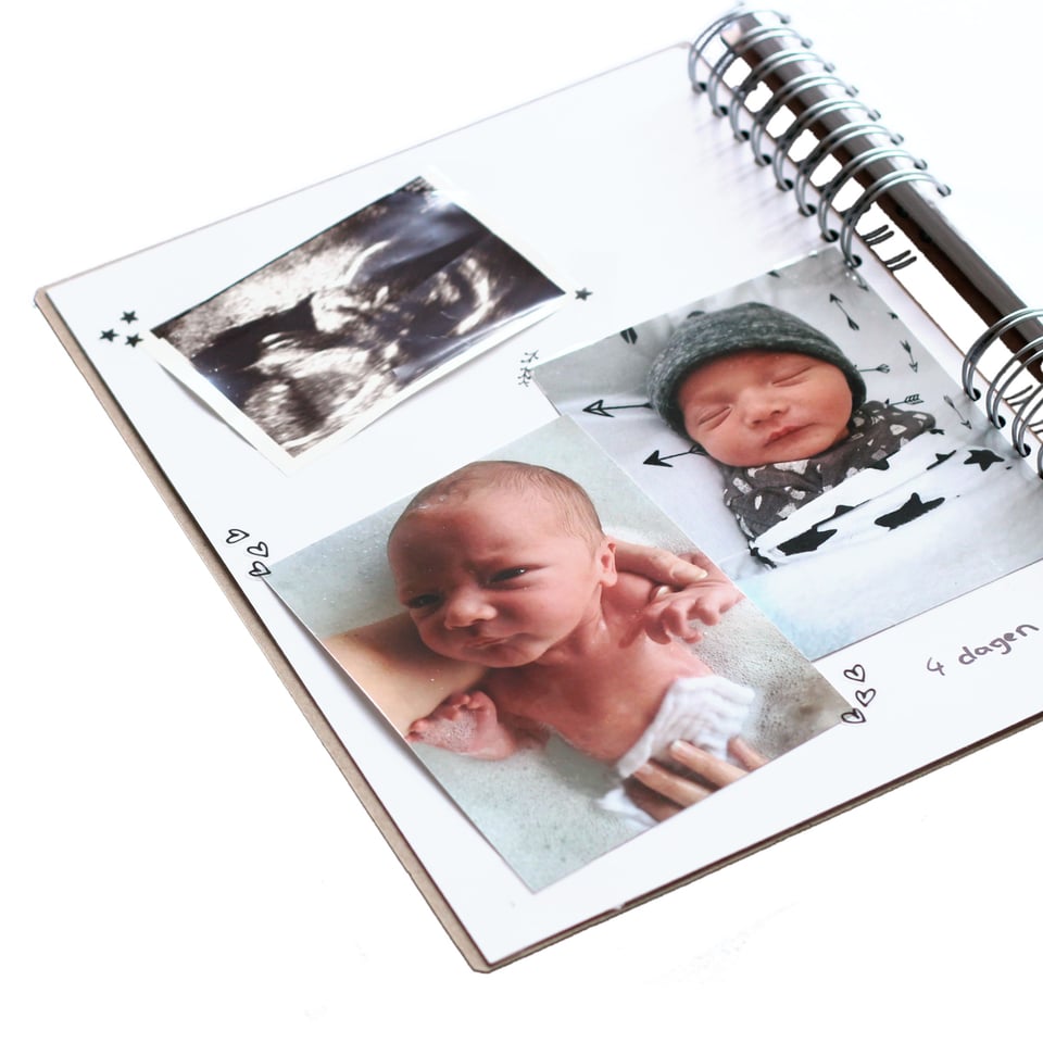 Baby Photo album - Scrapbook - Miffy on the Moon