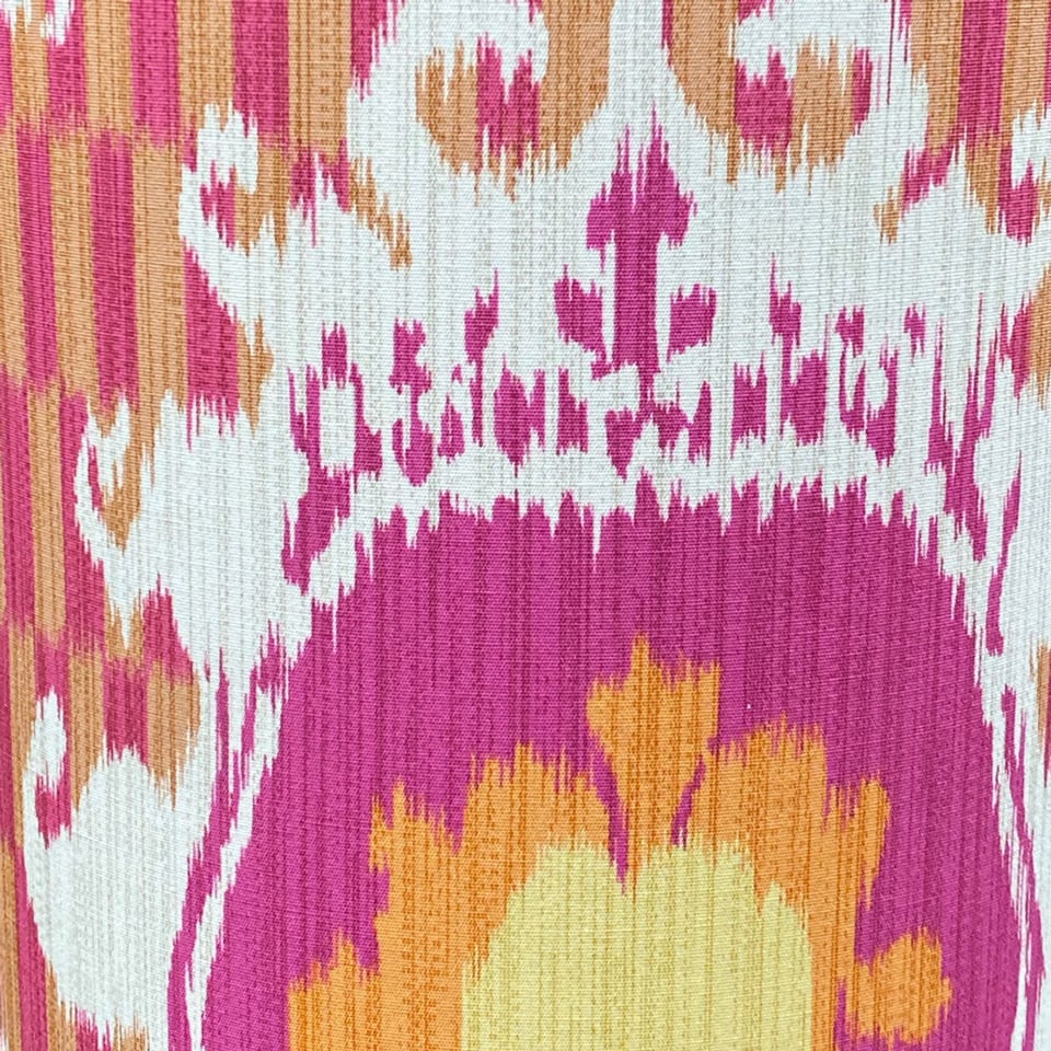 Lampenkap Persane Ikat Roze Beige 20x20cm