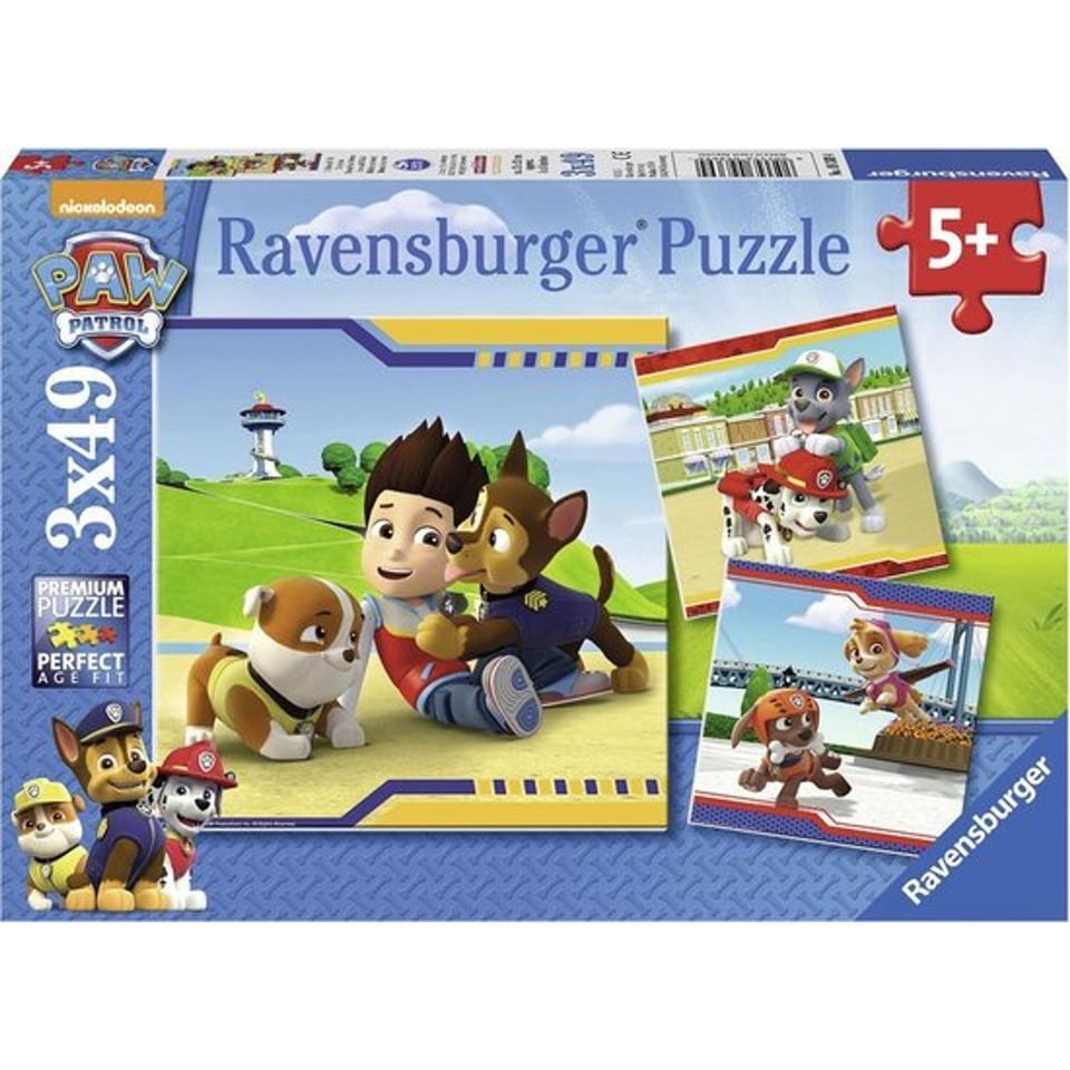 Ravensburger Puzzel Helden Met Vacht 3 X 49 Stukjes