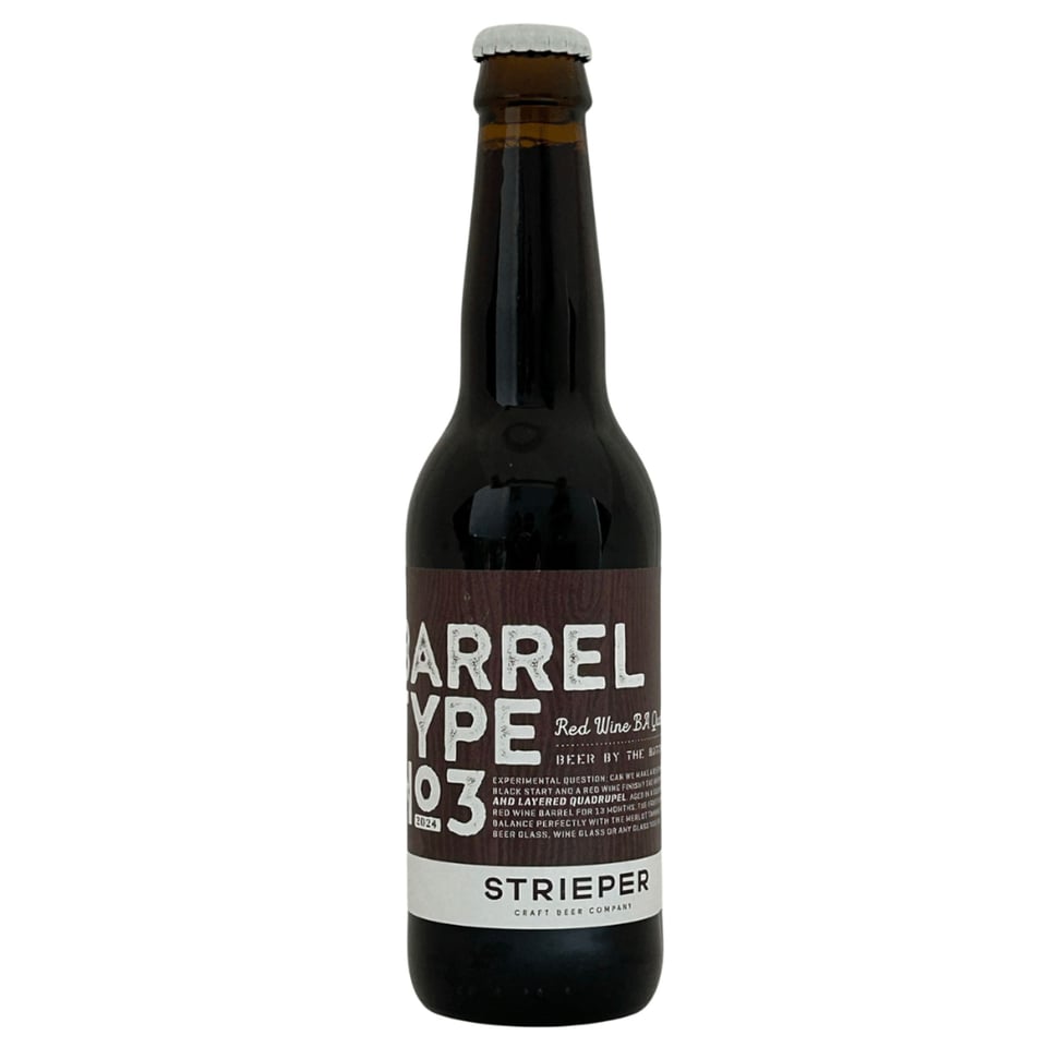 Strieper Barreltype No3 Red Wine BA Quadrupel 330ml