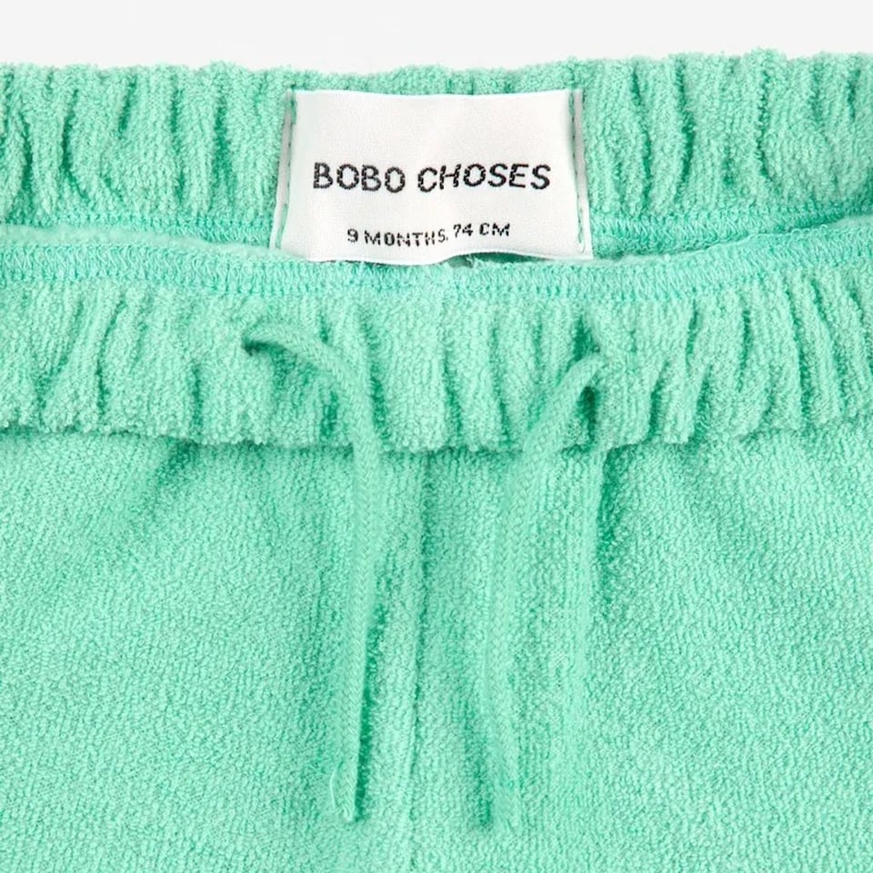 Bobo Choses Green Color Block Jogging Pants