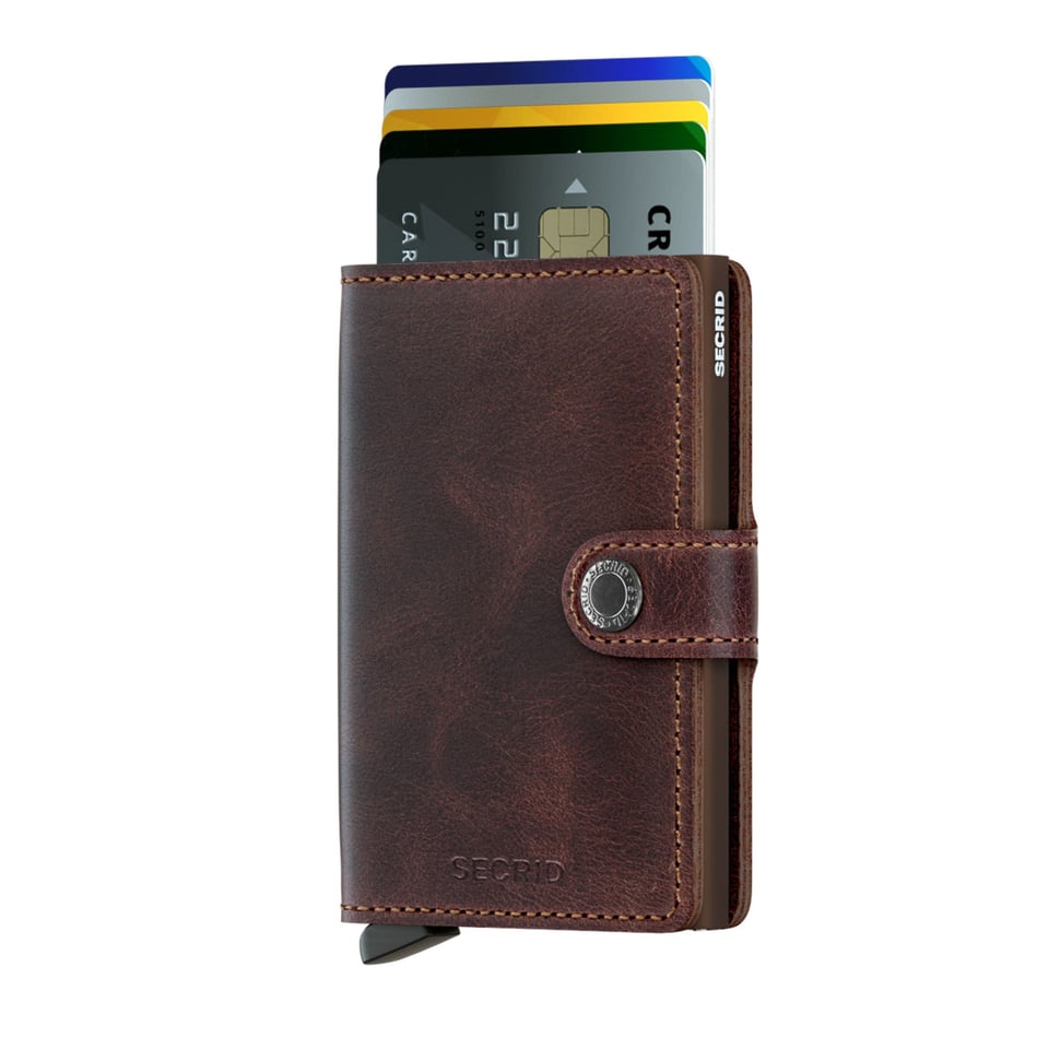 Secrid Miniwallet vintage chocolate