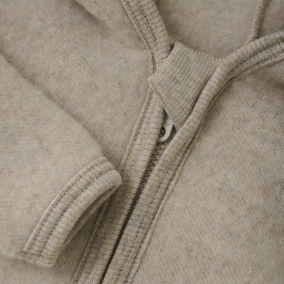 Huttelihut Jacket Wool Fleece Camel Melange