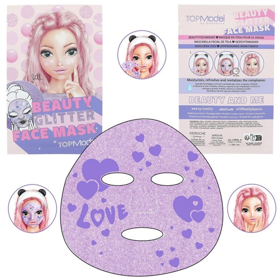 TOPModel Gezichtsmasker Beauty Glitter Jill