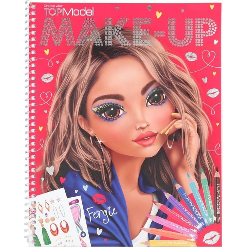 Topmodel Make-up Kleurboek