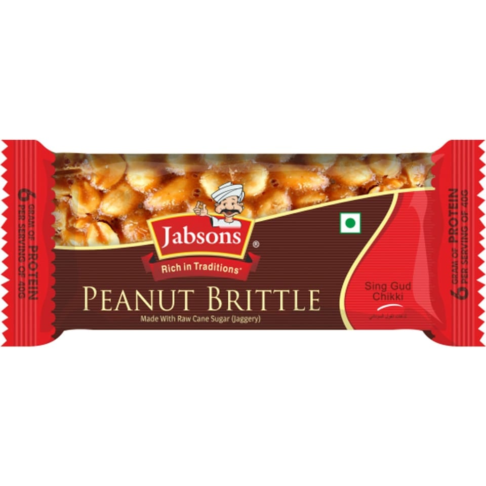 Jabsons Chikki Peanut Gud