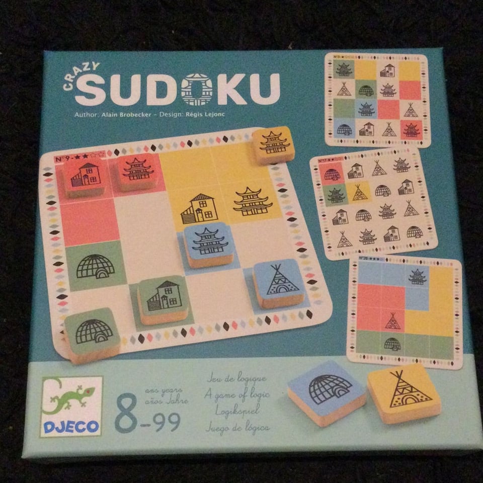 Djeco crazy sudoku 8+