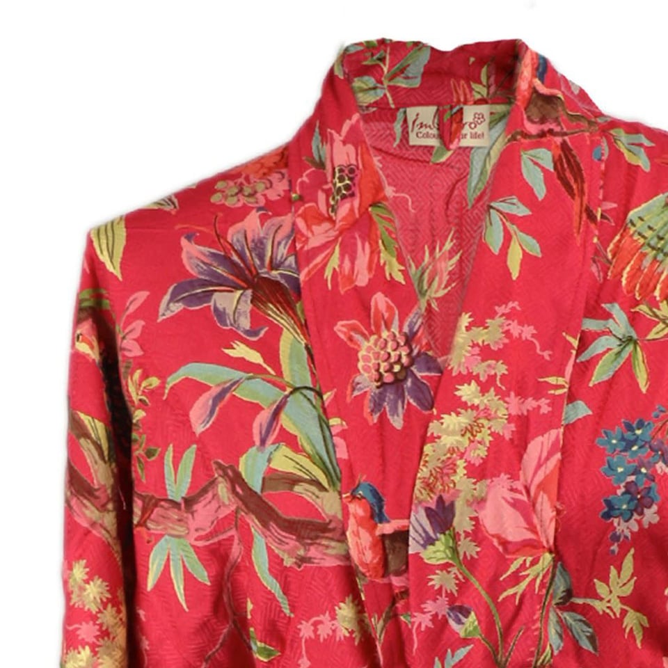 Kimono Royal Paradise Cherry Viscose One-Size