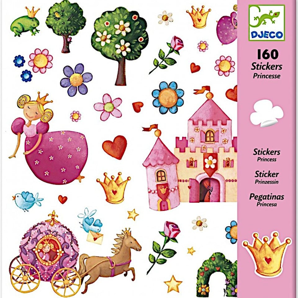 Stickervel Prinses Marguerite